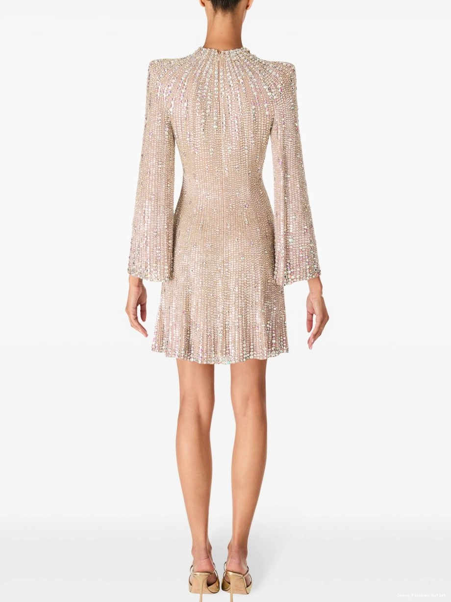 Cheap Women Crystal dress Crunch Jenny Packham 0412